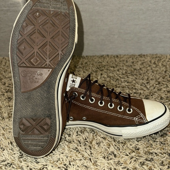 Size 9M- 11W Converse Chuck Taylor All Star Spec Ox Chocolate - Picture 8 of 9